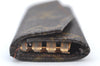Authentic Louis Vuitton Monogram Cigarette Case Key Case Brown 3Set Junk K8439