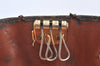 Authentic Louis Vuitton Monogram Cigarette Case Key Case Brown 3Set Junk K8439