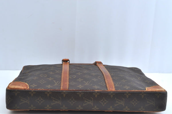 Auth Louis Vuitton Monogram Porte Documents Voyage M53361 Briefcase Junk K8440