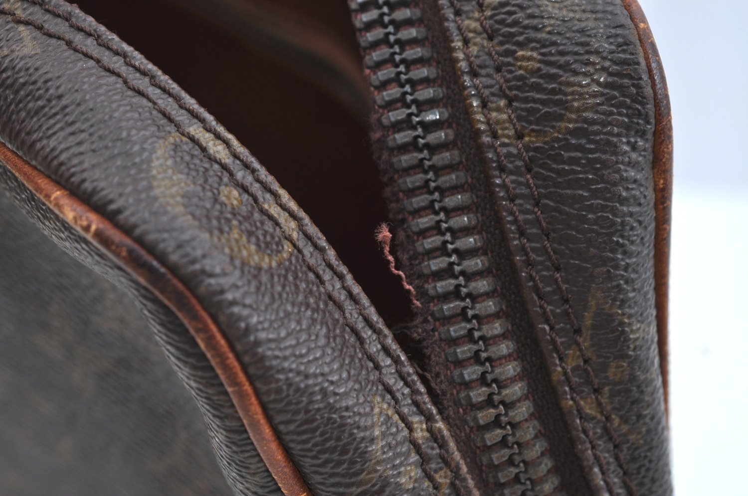 Auth Louis Vuitton Monogram Porte Documents Voyage M53361 Briefcase Junk K8440