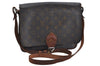 Auth Louis Vuitton Monogram Cartouchiere GM Shoulder Cross Bag Old Model K8443