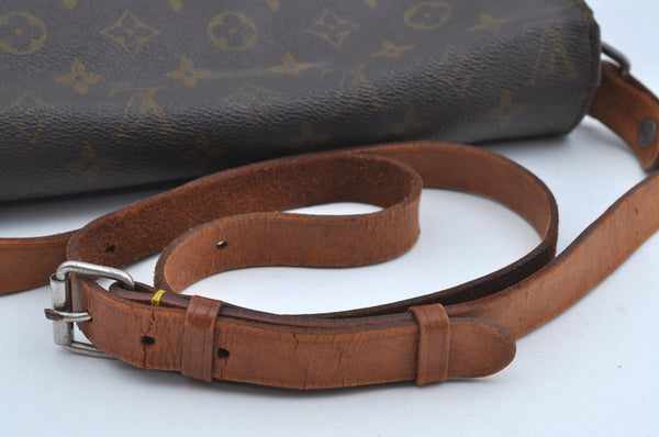 Auth Louis Vuitton Monogram Cartouchiere GM Shoulder Cross Bag Old Model K8443