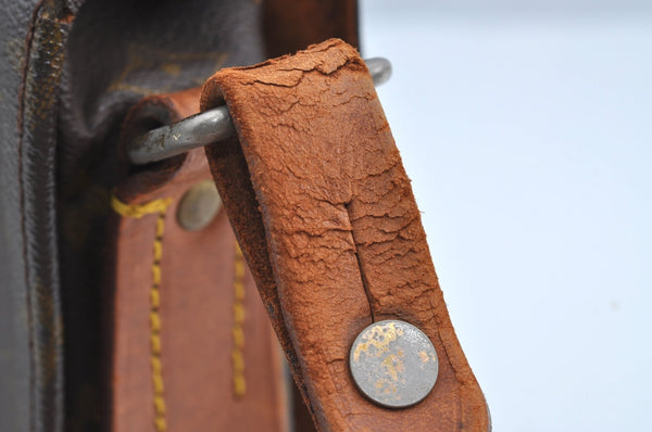 Auth Louis Vuitton Monogram Cartouchiere GM Shoulder Cross Bag Old Model K8443