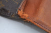 Auth Louis Vuitton Monogram Cartouchiere GM Shoulder Cross Bag Old Model K8443