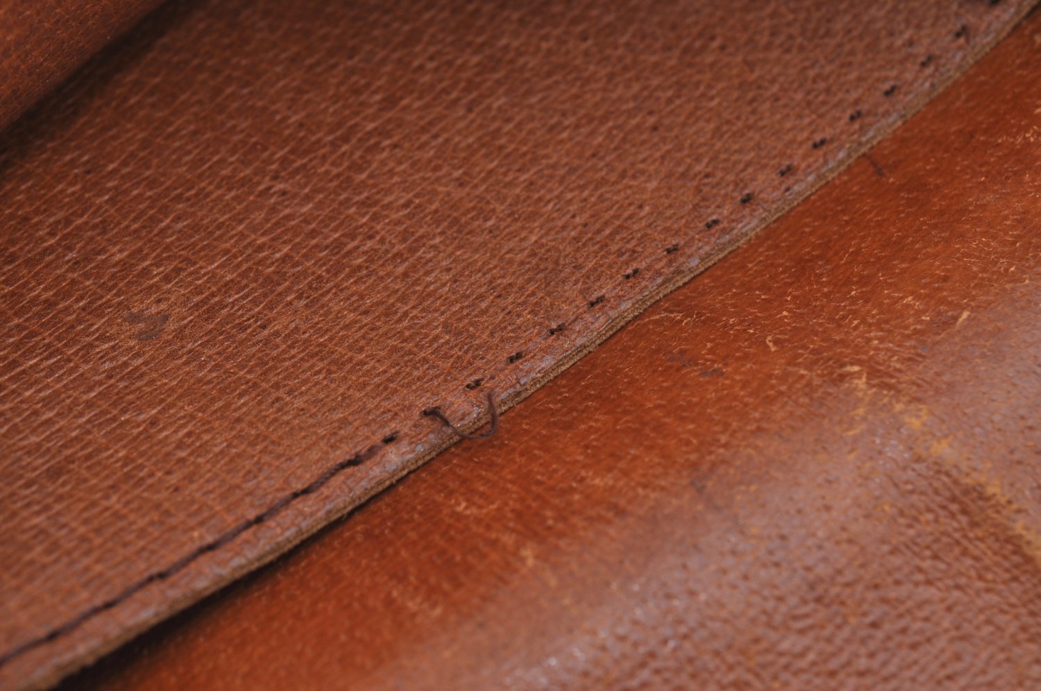 Auth Louis Vuitton Monogram Cartouchiere GM Shoulder Cross Bag Old Model K8443