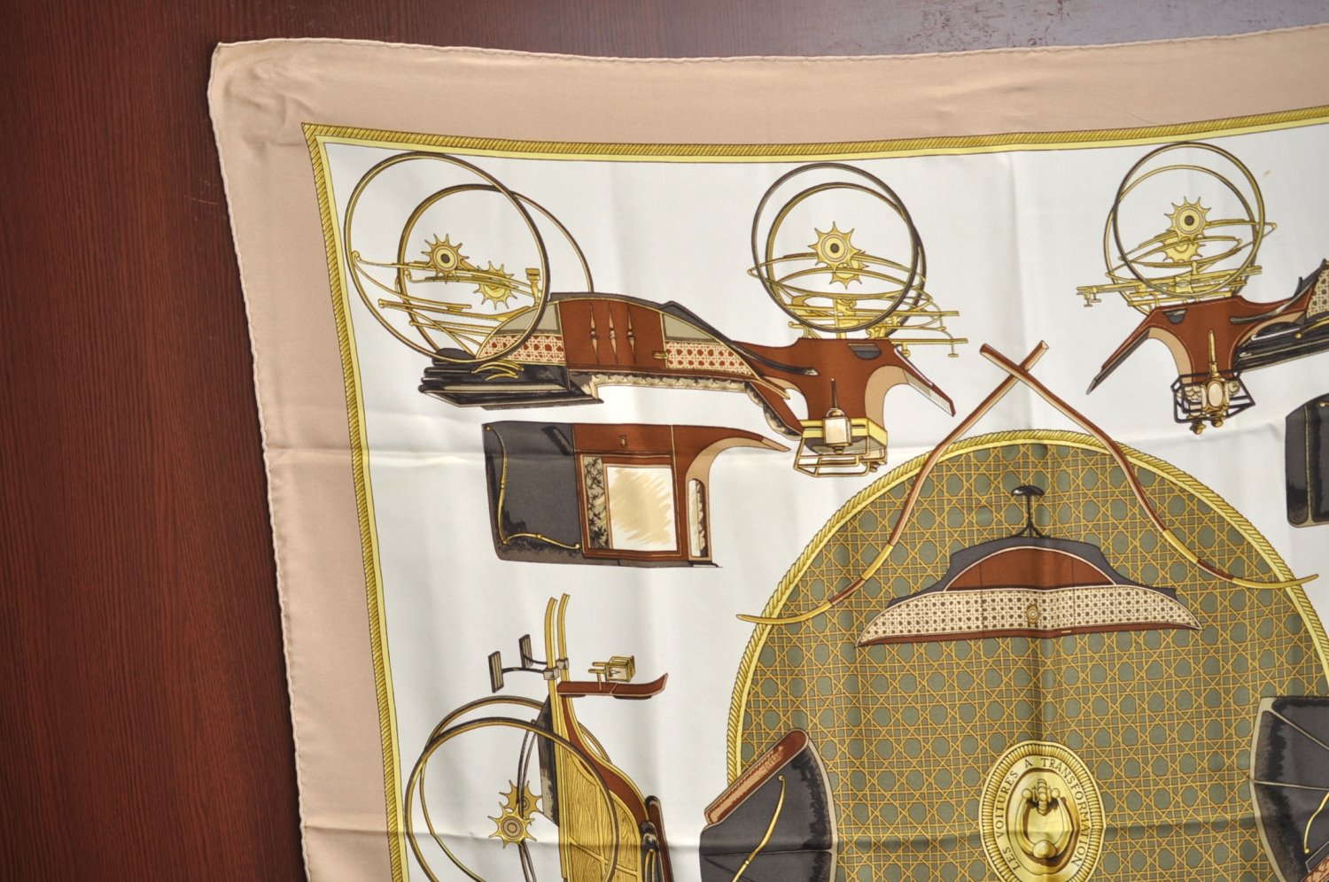 Authentic HERMES Carre 90 Scarf 