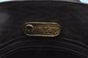 Authentic MARIO VALENTINO V Logo Shoulder Hand Tote Bag PVC Leather Brown K8447