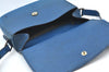 Auth Louis Vuitton Epi Saint Cloud GM Shoulder Cross Body Bag M52195 Blue K8448
