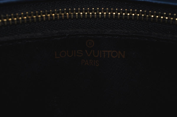 Auth Louis Vuitton Epi Saint Cloud GM Shoulder Cross Body Bag M52195 Blue K8448