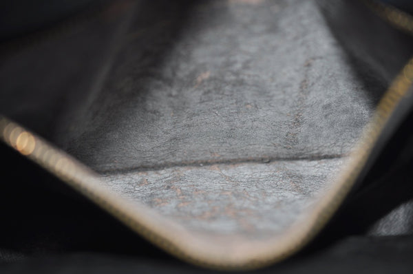 Auth Louis Vuitton Epi Saint Cloud GM Shoulder Cross Body Bag M52195 Blue K8448