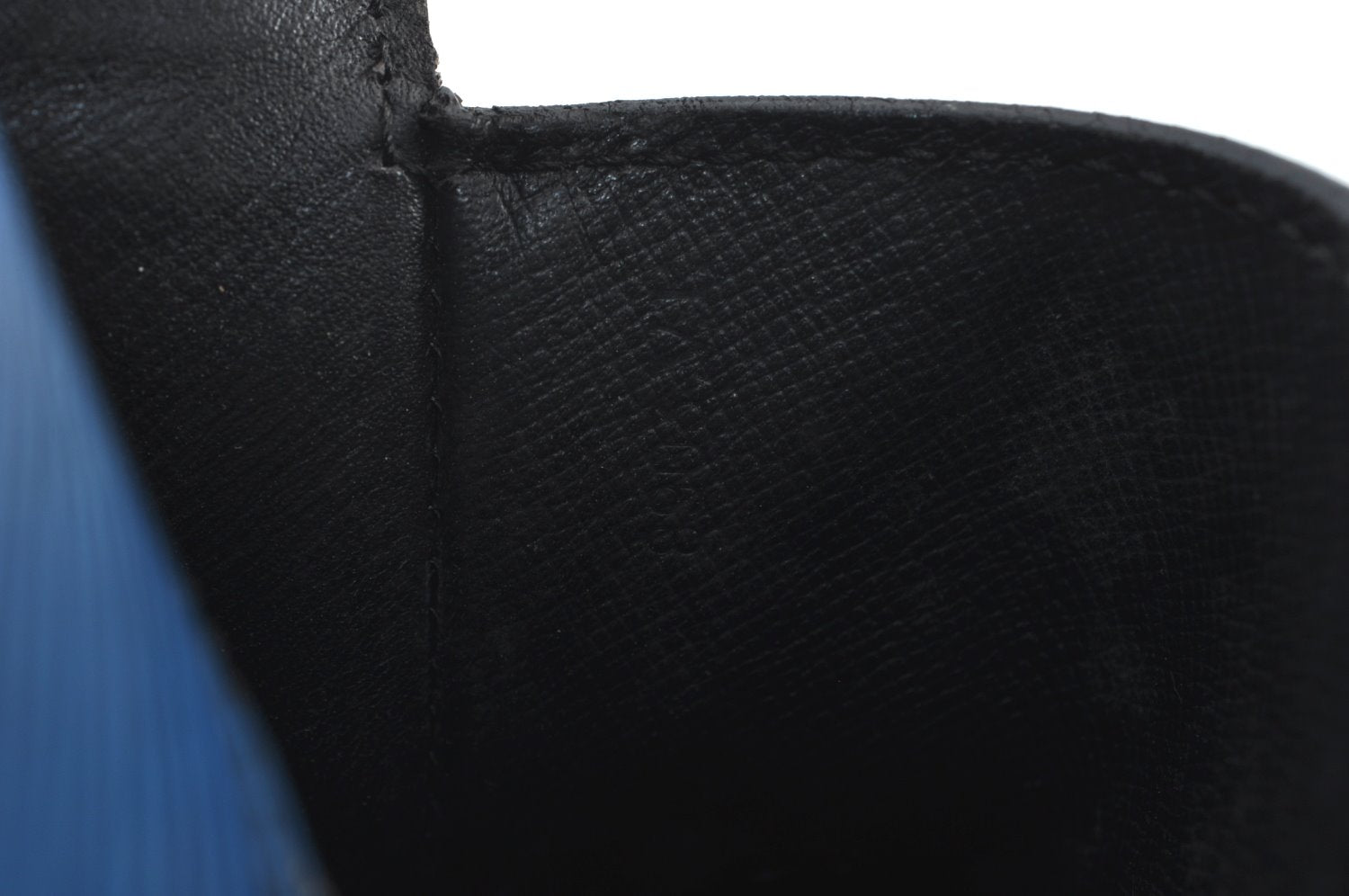 Auth Louis Vuitton Epi Saint Cloud GM Shoulder Cross Body Bag M52195 Blue K8448