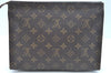 Auth Louis Vuitton Monogram Poche Toilette 26 Cosmetics Pouch Old Model LV K8452