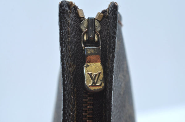 Auth Louis Vuitton Monogram Poche Toilette 26 Cosmetics Pouch Old Model LV K8452