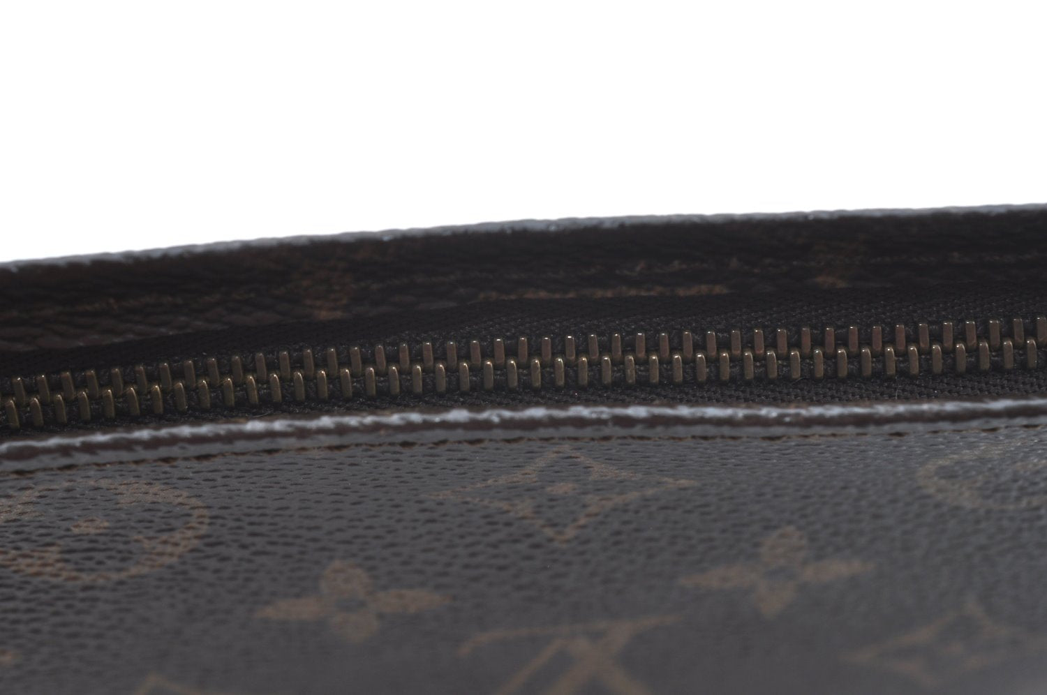 Auth Louis Vuitton Monogram Poche Toilette 26 Cosmetics Pouch Old Model LV K8452