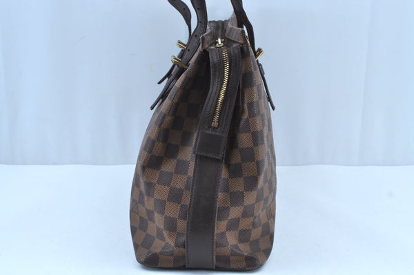 Authentic Louis Vuitton Damier Chelsea Shoulder Tote Bag N51119 LV K8456