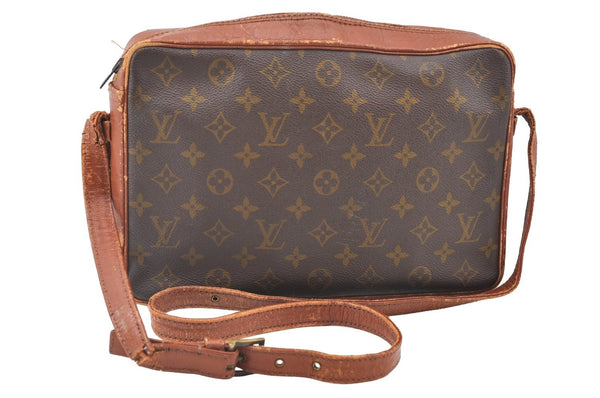 Auth Louis Vuitton Monogram Sac Bandouliere 30 Shoulder Bag Old Model Junk K8462
