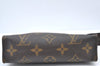 Authentic Louis Vuitton Monogram Poche Toilette 15 M47546 Cosmetics Pouch K8464