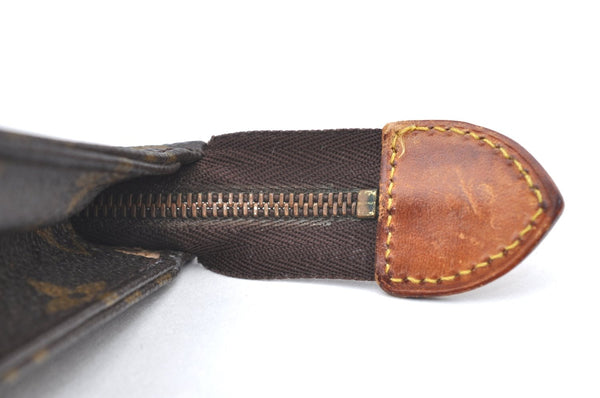 Authentic Louis Vuitton Monogram Poche Toilette 15 M47546 Cosmetics Pouch K8464