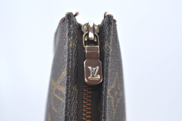 Authentic Louis Vuitton Monogram Poche Toilette 15 M47546 Cosmetics Pouch K8464