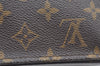 Authentic Louis Vuitton Monogram Poche Toilette 15 M47546 Cosmetics Pouch K8464
