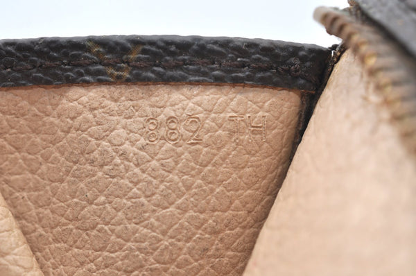 Authentic Louis Vuitton Monogram Poche Toilette 15 M47546 Cosmetics Pouch K8464