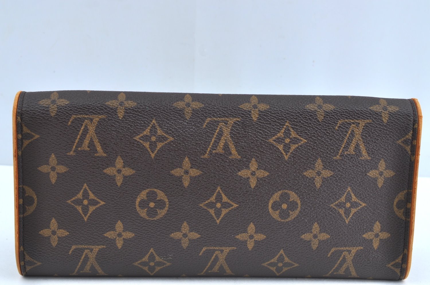 Authentic Louis Vuitton Monogram Pochette Twin GM Shoulder Bag M51852 LV K8466