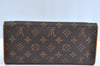 Authentic Louis Vuitton Monogram Pochette Twin GM Shoulder Bag M51852 LV K8466