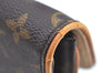 Authentic Louis Vuitton Monogram Pochette Twin GM Shoulder Bag M51852 LV K8466