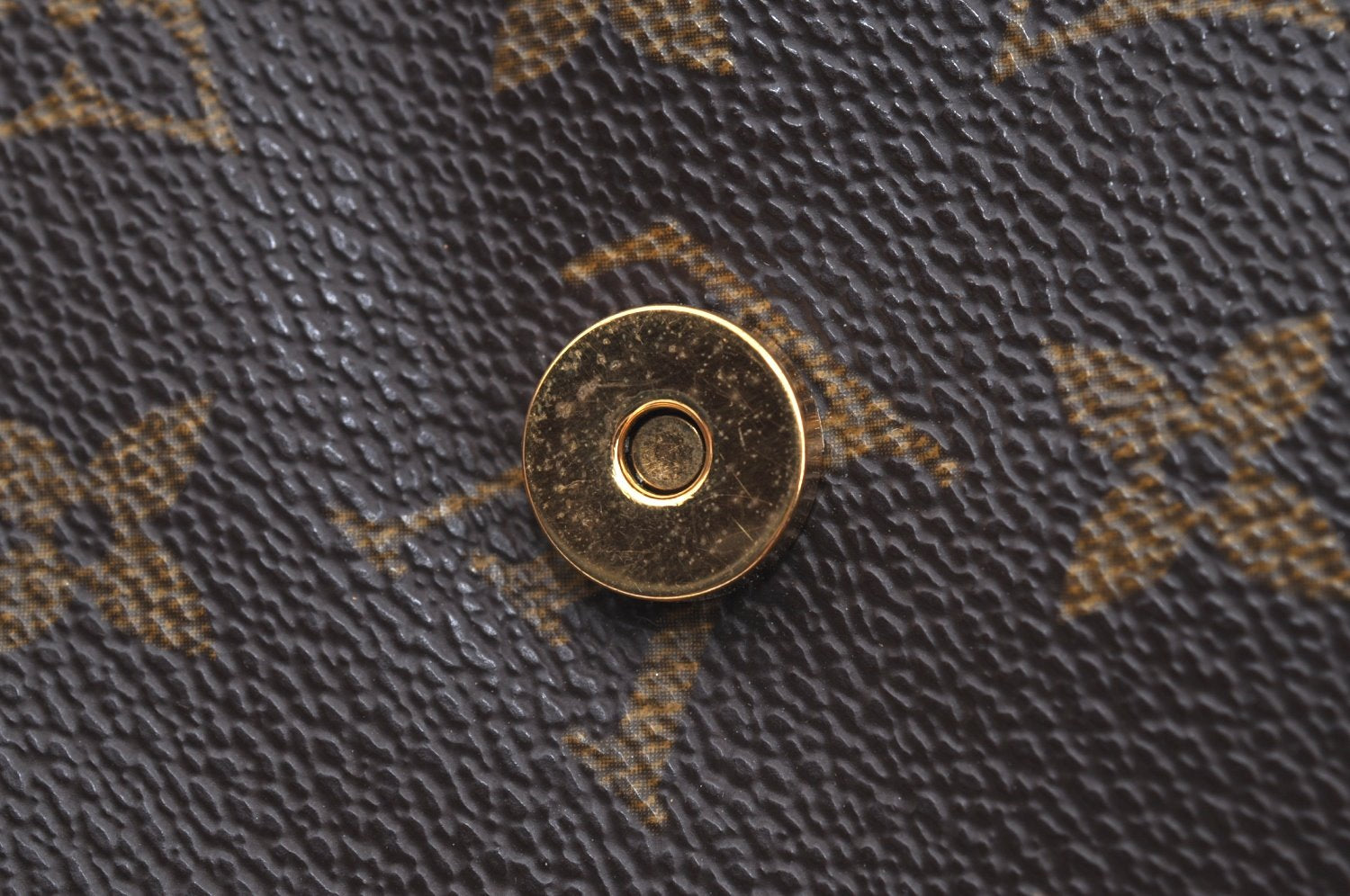 Authentic Louis Vuitton Monogram Pochette Twin GM Shoulder Bag M51852 LV K8466