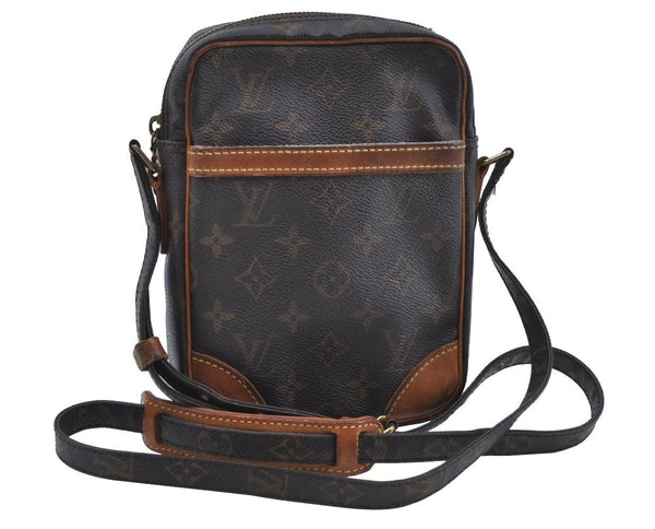 Auth Louis Vuitton Monogram Danube Shoulder Cross Body Bag M45266 LV Junk K8470
