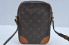 Auth Louis Vuitton Monogram Danube Shoulder Cross Body Bag M45266 LV Junk K8470