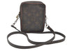 Auth Louis Vuitton Monogram Mini Poche Danube Shoulder Cross Bag Old Model K8471