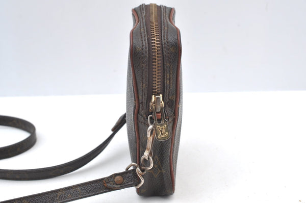 Auth Louis Vuitton Monogram Mini Poche Danube Shoulder Cross Bag Old Model K8471