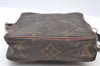 Auth Louis Vuitton Monogram Mini Poche Danube Shoulder Cross Bag Old Model K8471