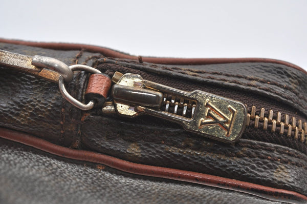 Auth Louis Vuitton Monogram Mini Poche Danube Shoulder Cross Bag Old Model K8471