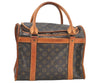 Authentic Louis Vuitton Monogram Sac Chaussures 35 Boston Bag Old Model LV K8473