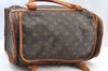 Authentic Louis Vuitton Monogram Sac Chaussures 35 Boston Bag Old Model LV K8473