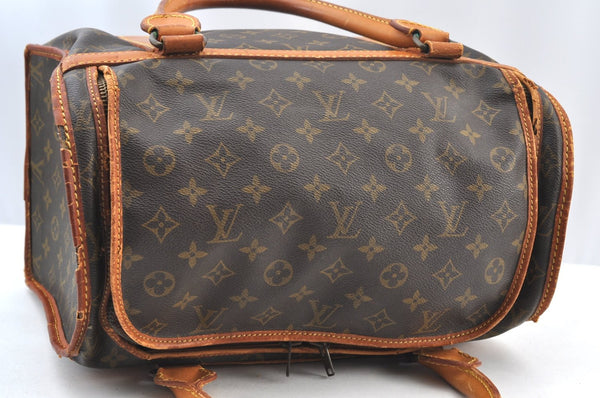 Authentic Louis Vuitton Monogram Sac Chaussures 35 Boston Bag Old Model LV K8473
