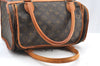 Authentic Louis Vuitton Monogram Sac Chaussures 35 Boston Bag Old Model LV K8473
