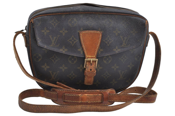 Auth Louis Vuitton Monogram Jeune Fille GM M51225 Shoulder Cross Bag Junk K8475