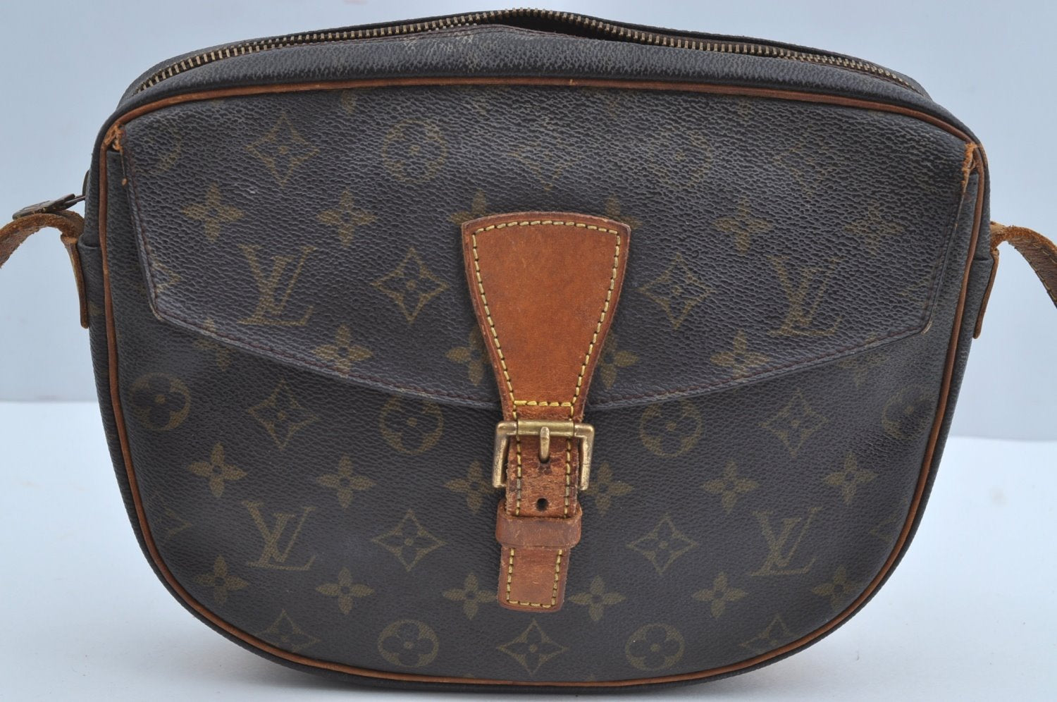 Auth Louis Vuitton Monogram Jeune Fille GM M51225 Shoulder Cross Bag Junk K8475