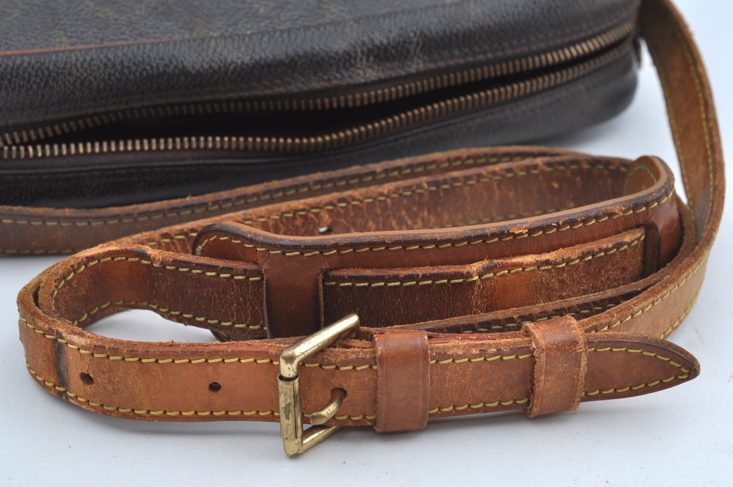 Auth Louis Vuitton Monogram Jeune Fille GM M51225 Shoulder Cross Bag Junk K8475