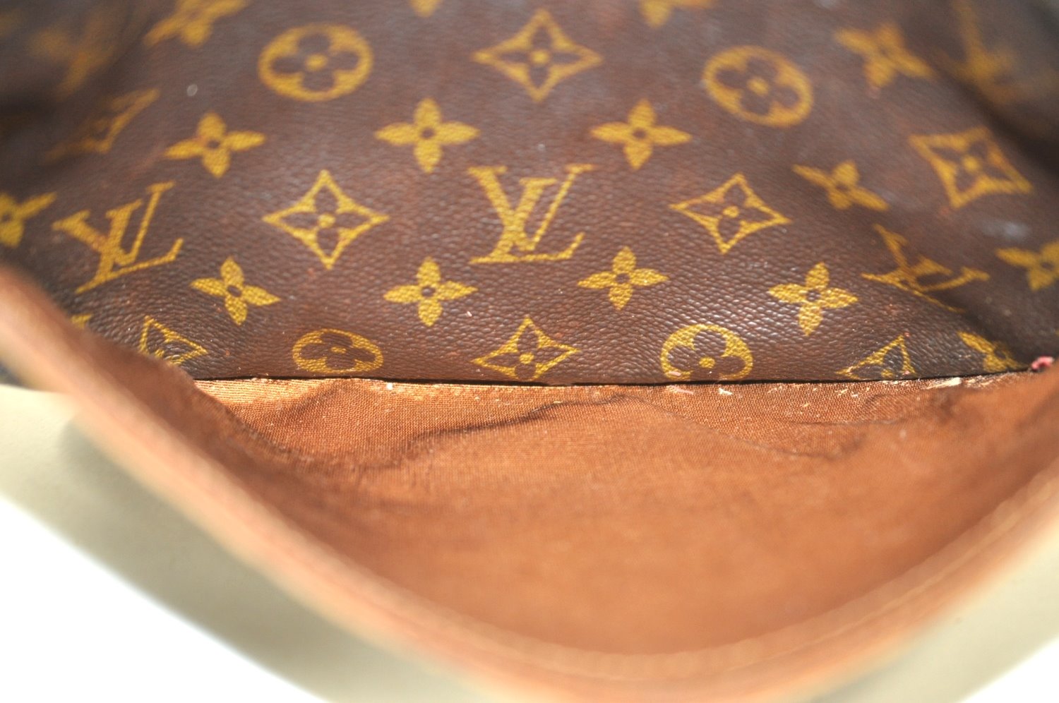 Auth Louis Vuitton Monogram Jeune Fille GM M51225 Shoulder Cross Bag Junk K8475