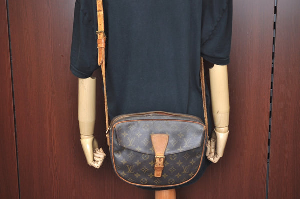 Auth Louis Vuitton Monogram Jeune Fille GM M51225 Shoulder Cross Bag Junk K8475