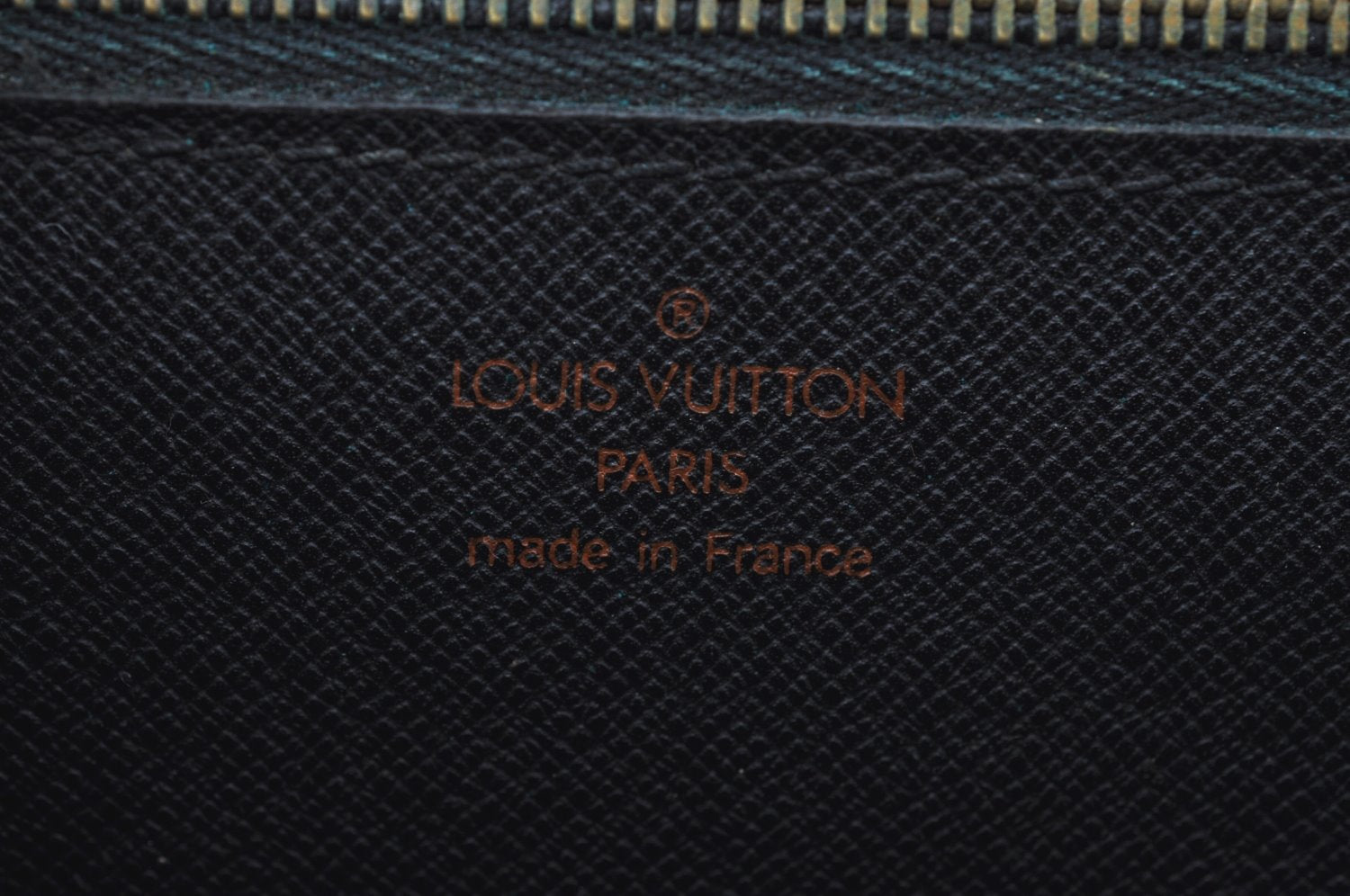 Auth Louis Vuitton Epi Pochette Sellier Dragonne Clutch Bag M52612 Black K8491