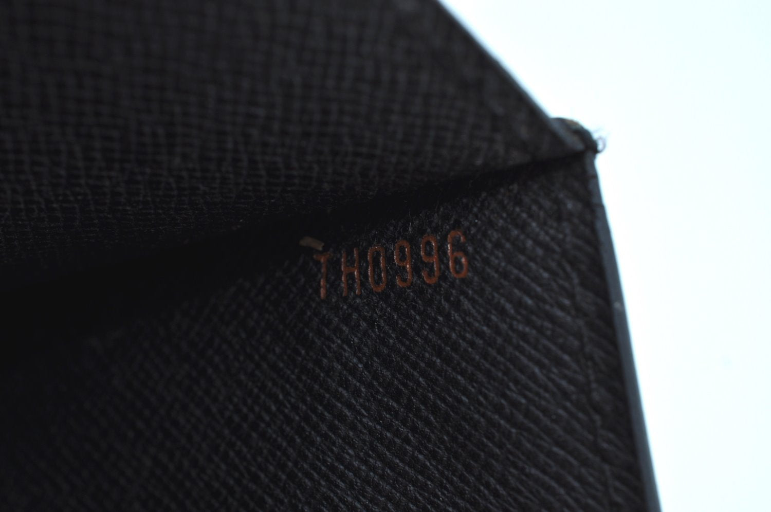 Auth Louis Vuitton Epi Pochette Sellier Dragonne Clutch Bag M52612 Black K8491