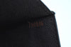 Auth Louis Vuitton Epi Pochette Sellier Dragonne Clutch Bag M52612 Black K8491