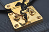 Auth Louis Vuitton Epi Pochette Sellier Dragonne Clutch Bag M52612 Black K8491