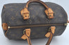 Authentic Louis Vuitton Monogram Speedy 25 Boston Hand Bag M41528 LV Junk K8493