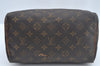 Authentic Louis Vuitton Monogram Speedy 25 Boston Hand Bag M41528 LV Junk K8493